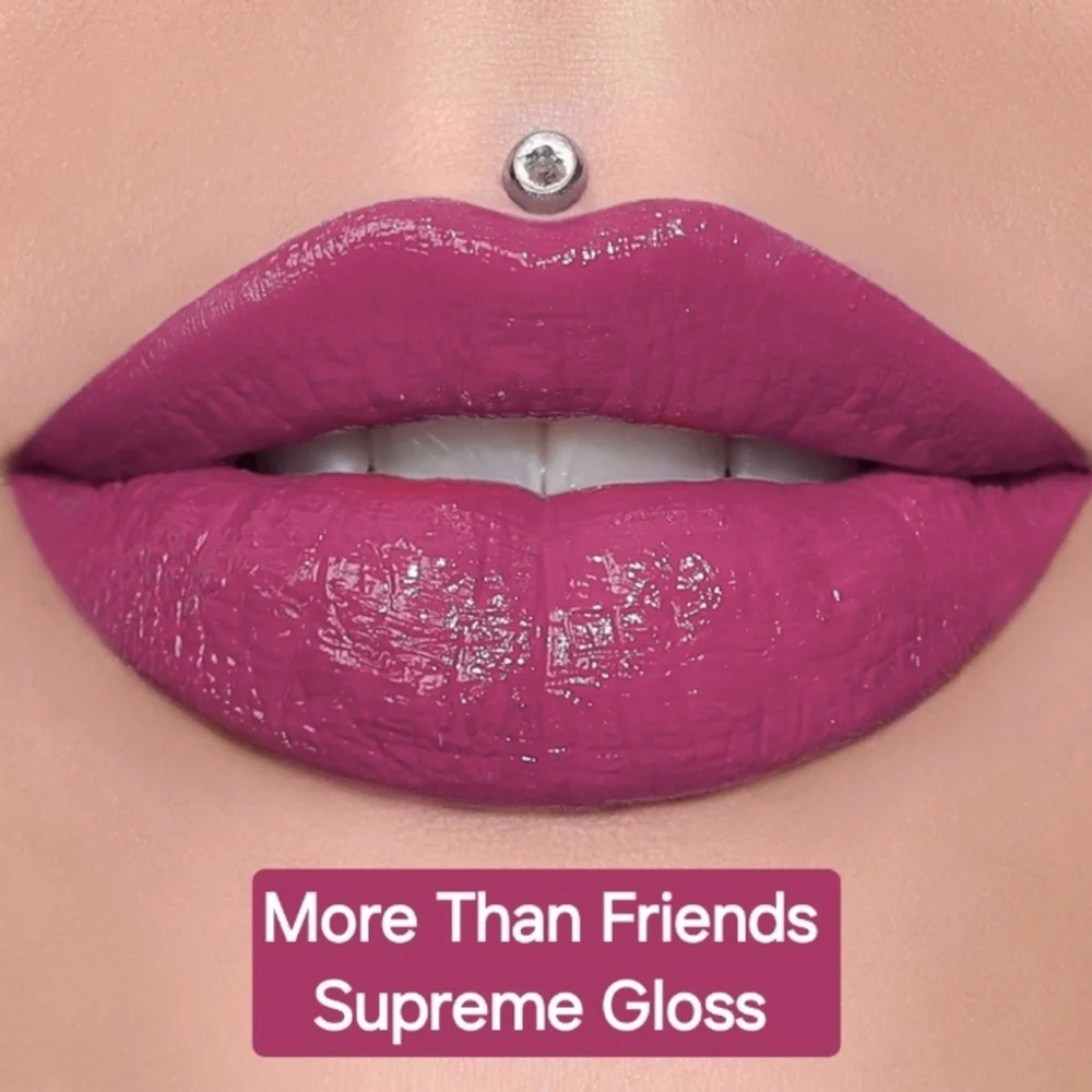 Jeffree Star More Than Friends Supreme Gloss NWT Berry Pink Discontinued